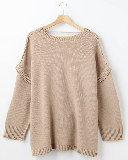 allamanda(アラマンダ) BACKレースUPニット ベージュ