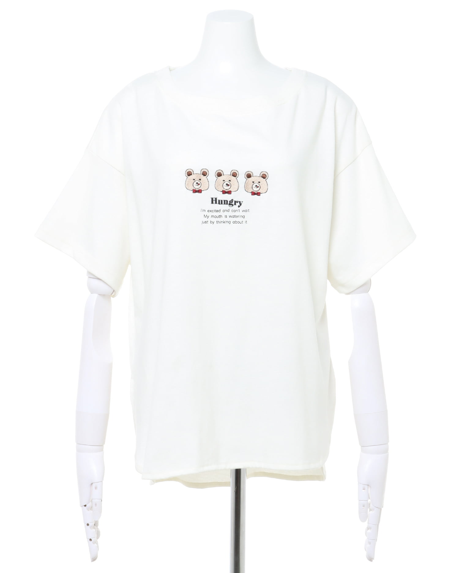 HungryくまロゴTシャツ｜allamanda(アラマンダ) 公式通販｜INGNI STORE