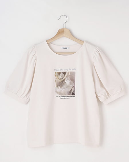 NEWCatパフTシャツ