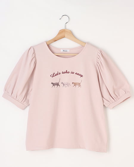 NEWCatパフTシャツ