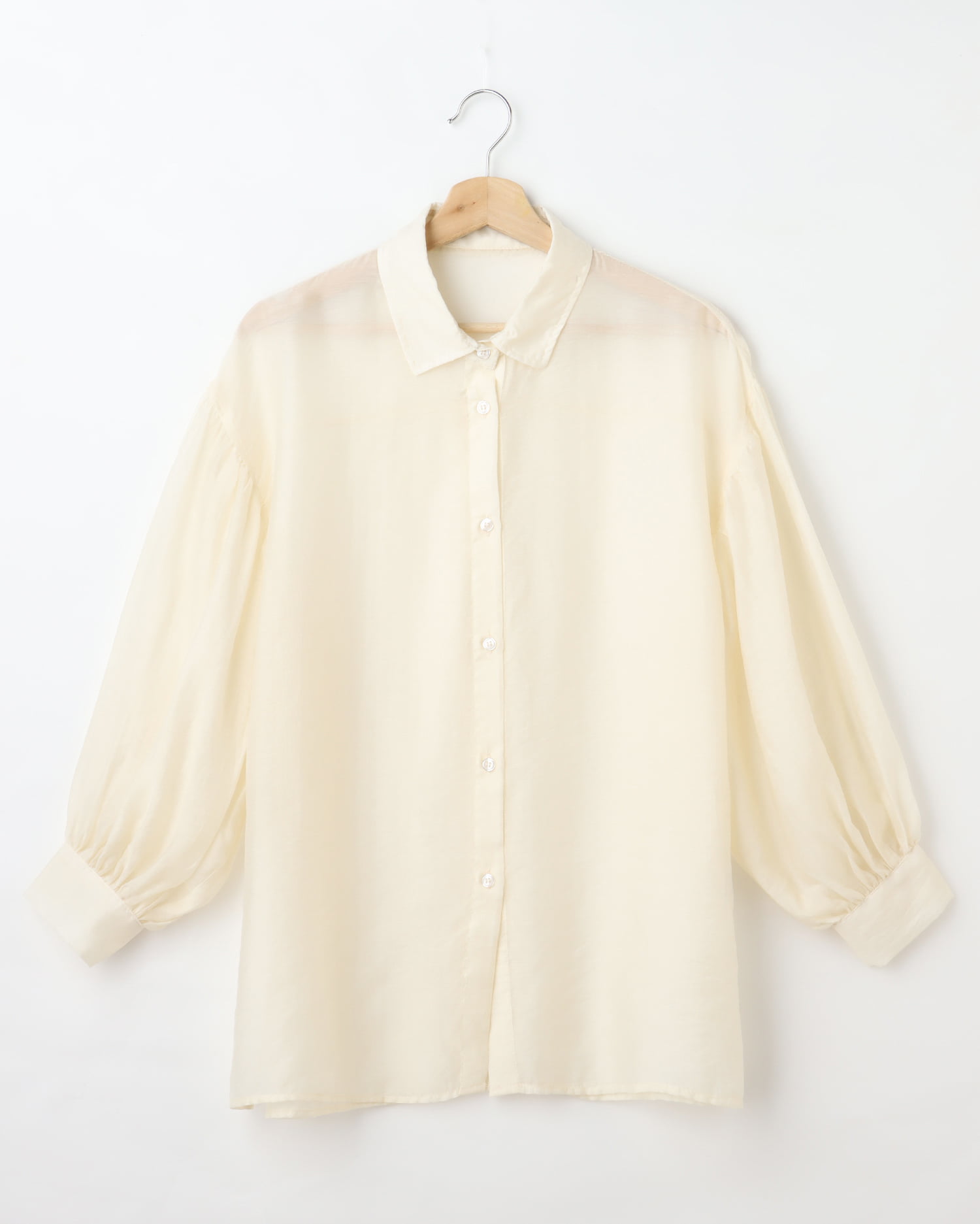 シアーボリュームスリーブ／シャツ｜allamanda(アラマンダ) 公式通販