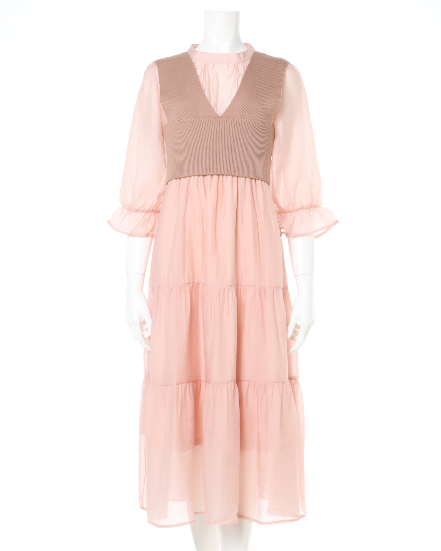 ニットビスチェ ティアードワンピース Set Allamanda アラマンダ 公式通販 Ingni Store