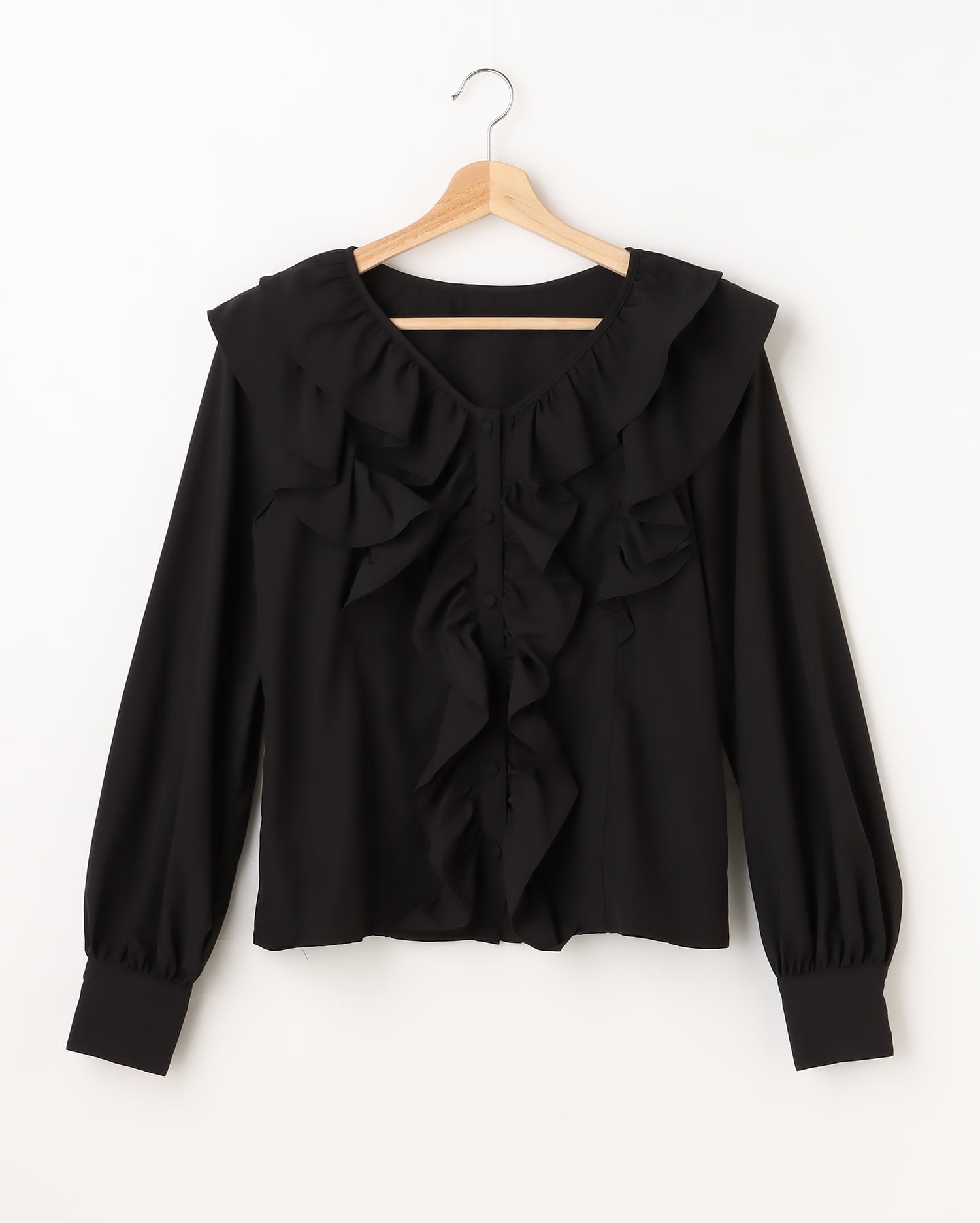 フリル長袖ブラウス｜allamanda(アラマンダ) 公式通販｜INGNI STORE