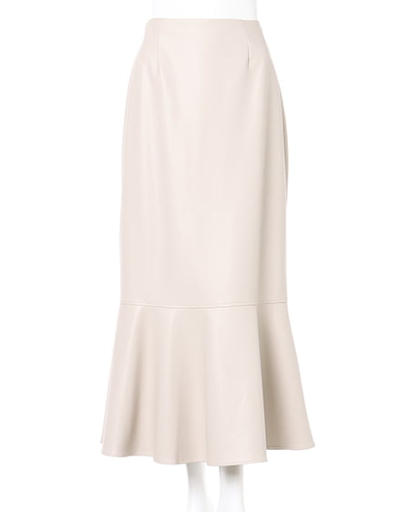 INGNI（イング） 合皮マーメイドスカート ｱｲﾎﾞﾘｰ