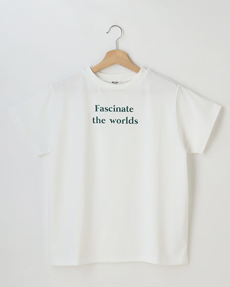 【WEB限定】カラープリントロゴTシャツ