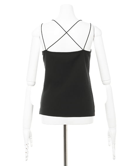 INGNI(イング) パット付/キャミソールA クロ