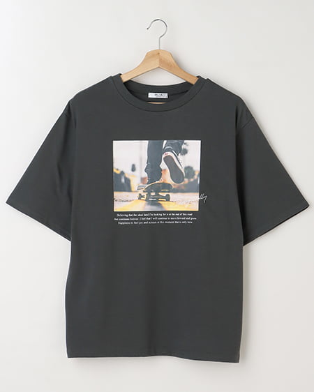 【WEB限定】フロントフォト半袖Tシャツ