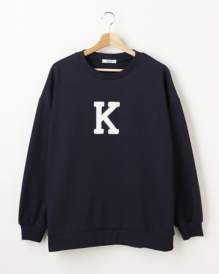 【WEB限定】イニシャルロゴスウェット