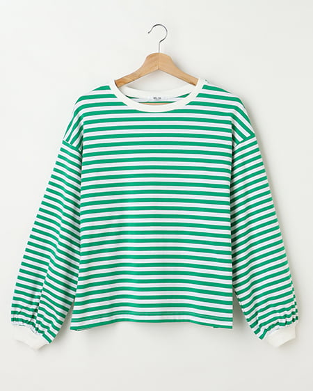 【WEB限定】ボーダーロングTシャツ