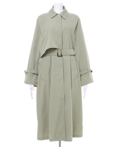 INGNI（イング） ステンカラートレンチコート ｶｰｷ