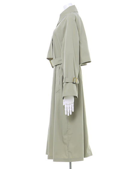 INGNI（イング） ステンカラートレンチコート ｶｰｷ