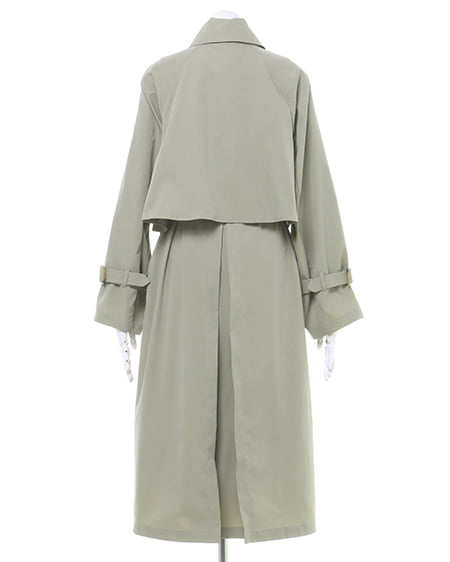 INGNI（イング） ステンカラートレンチコート ｶｰｷ