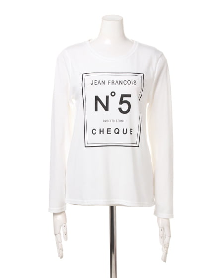 INGNI（イング） 中綿リブコートxロンTシャツ／SET ﾁｬｺｰﾙｸﾞﾚｰ/ｵﾌﾎﾜｲﾄ