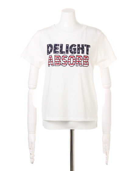 INGNI(イング) チェック柄シャツ+柄ロゴTシャツ/SET オフホワイト/アメリカ