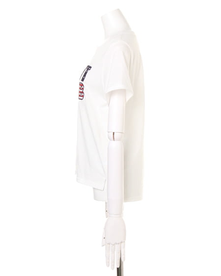 INGNI(イング) チェック柄シャツ+柄ロゴTシャツ/SET オフホワイト/アメリカ