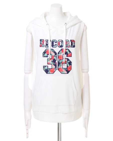 INGNI（イング） ナンバリングパーカー＋ショートパンツ／SET ｺﾝ/ﾊﾅ