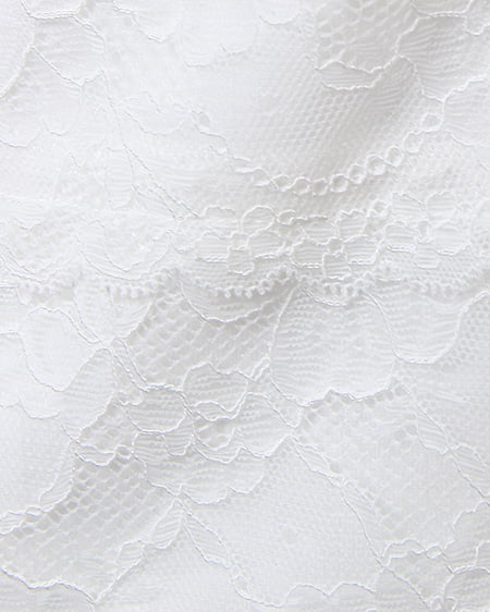 INGNI（イング） レースタンク＋花柄シフォンガウン／SET ｵﾌﾎﾜｲﾄ