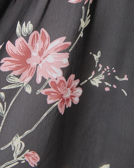 INGNI（イング） 花柄ガウン＋2WAYトップス／SET／B ｵﾌﾎﾜｲﾄ