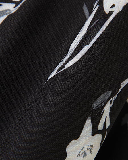 INGNI（イング） ヨークシアーリブTOPS＋レースアップ花柄スカート／SET ﾎﾞﾙﾄﾞｰ