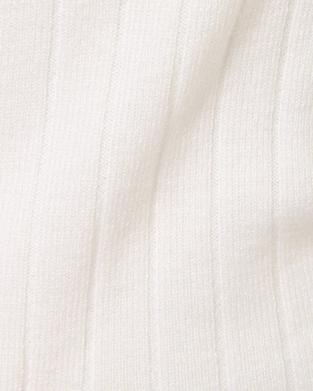 INGNI（イング） 装飾クルーネックニット＋ベルト付花柄スカート／SET ｵﾌﾎﾜｲﾄ