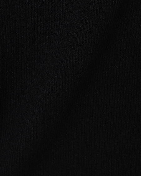 INGNI（イング） 総針Vネックニット＋共ベルト付花柄スカート／SET ｸﾛ