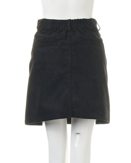 INGNI（イング） ラメリブ長袖ニット＋刺繍前ボタンスカート／SET ﾎﾞﾙﾄﾞｰ