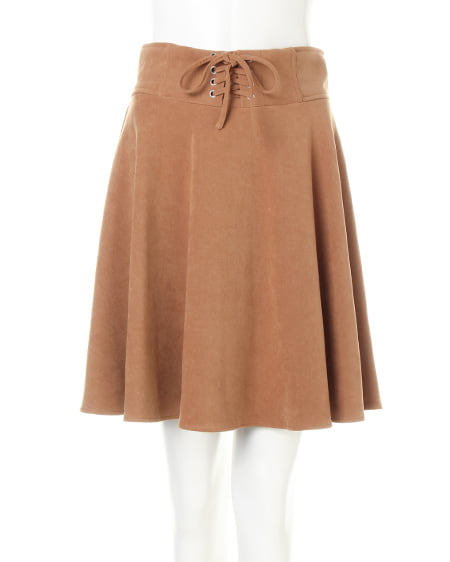 INGNI（イング） ハイネックレースTOP＋レースUPフレアスカート／SET ｸﾛ/A