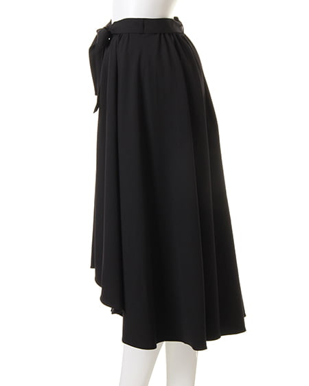 INGNI（イング） ストライプTOPS＋サッシュ付イレヘムスカート／SET ﾎﾞﾙﾄﾞｰ