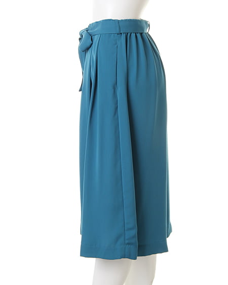 INGNI（イング） 装飾付ニット＋サッシュ付スカーチョ／SET ﾎﾞｰﾀﾞｰ