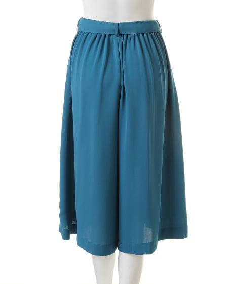 INGNI（イング） 装飾付ニット＋サッシュ付スカーチョ／SET ﾎﾞｰﾀﾞｰ