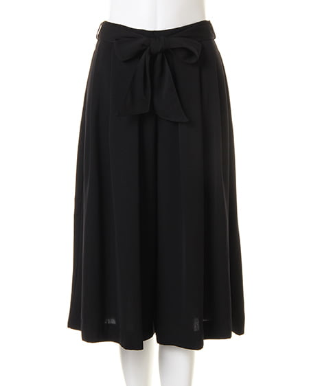 INGNI（イング） ドットチュールTOPS＋サッシュ付スカーチョ／SET ﾎﾞﾙﾄﾞｰ