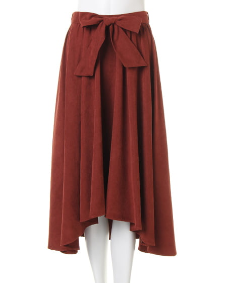 INGNI（イング） マルチボーダーニット＋イレヘムスカート／SET ｺﾝ