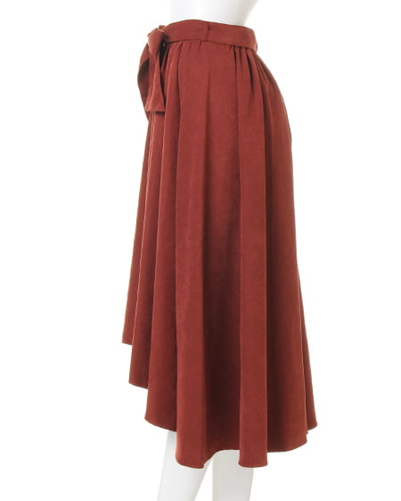 INGNI（イング） マルチボーダーニット＋イレヘムスカート／SET ｺﾝ