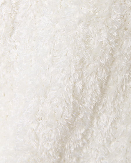 INGNI（イング） モールニット＋ピーチイレヘムスカート／SET ｵﾌﾎﾜｲﾄ