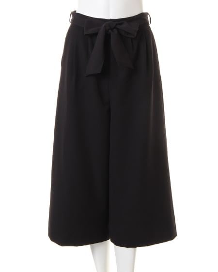 INGNI（イング） 花柄ブラウス＋サッシュ付ガウチョ／SET ﾎﾞﾙﾄﾞｰ