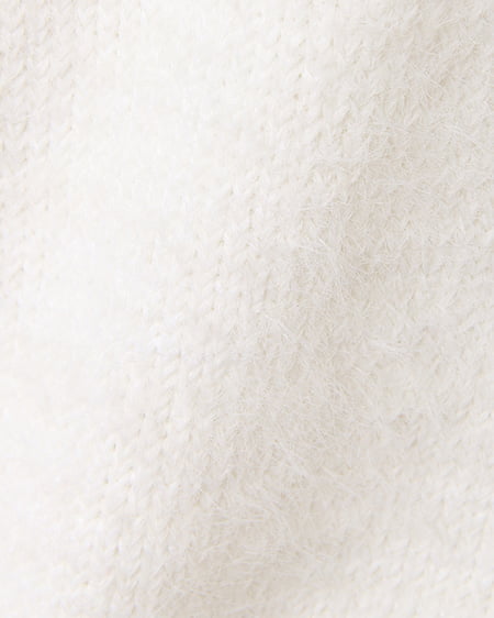 INGNI（イング） フェザーニット＋ベルト付ガウチョ／SET ｵﾌﾎﾜｲﾄ