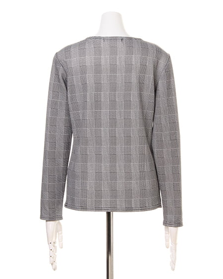 INGNI（イング） フロントクロスTOPS＋サッシュ付ガウチョ／SET ｸﾞﾚﾝﾁｪｯｸ