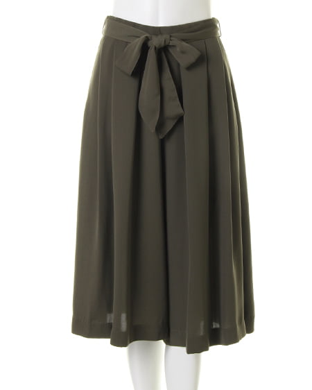 INGNI（イング） ケーブルオフタートル＋スカーチョ／SET ｵﾌﾎﾜｲﾄ