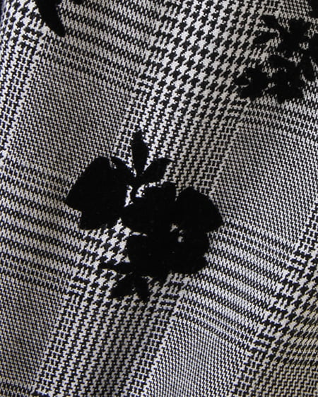 INGNI(イング) ケーブルオフタートル+フレアスカート/SET サックス/B