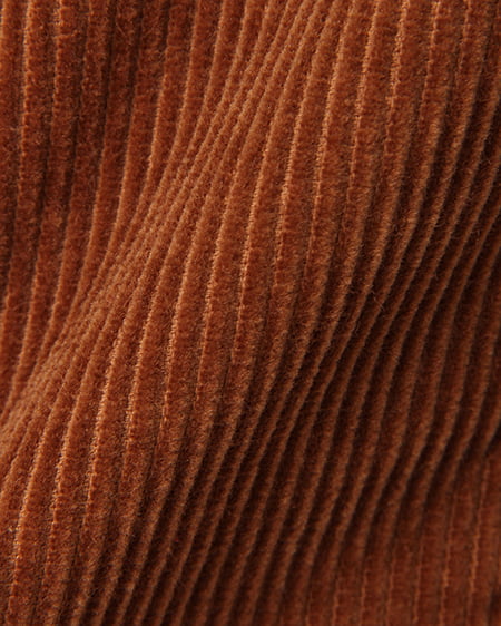 INGNI（イング） 袖ファー切替起毛裏毛プルオーバー＋コーデュロイ台形スカート／SET ｵﾌﾎﾜｲﾄ/A