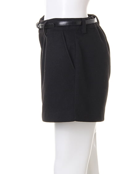 INGNI（イング） 袖ファー切替起毛裏毛プルオーバー＋ベルト付フェイクウールパンツ／SET ｸﾞﾚｰ/A