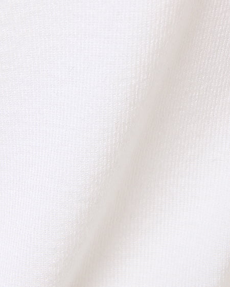 INGNI（イング） 袖ドットチュールニット＋サッシュ付ミディスカート／SET ｵﾌﾎﾜｲﾄ