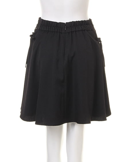 INGNI（イング） 装飾付クルーネックニット＋サイドレースUPスカパン／SET ﾎﾞﾙﾄﾞｰ/B