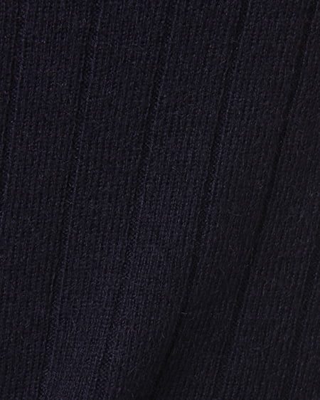 INGNI（イング） 装飾付ニット＋フェザーミドル丈カーデ／SET ｸﾛ