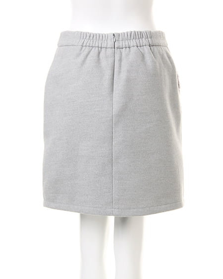 INGNI（イング） ショルダーレースUPニット＋ポケットファースカート／SET ｵﾌﾎﾜｲﾄ