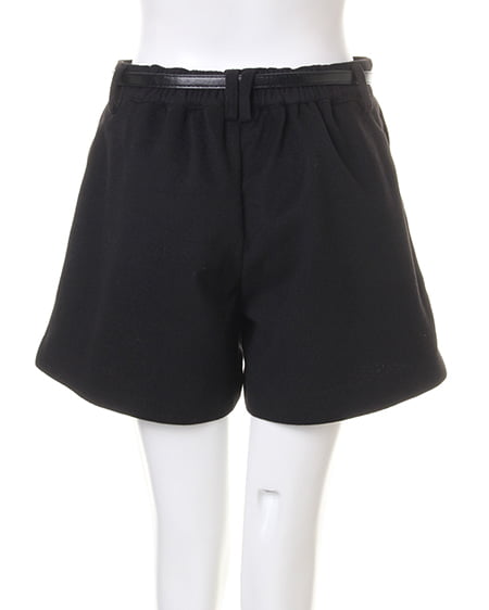 INGNI（イング） 袖ファーTOPS＋ベルト付フェイクウールパンツ／SET ｸﾞﾚｰ/A