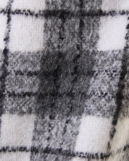 INGNI（イング） ケーブルニット＋ベルト付台形スカート／SET ｻｯｸｽ/B