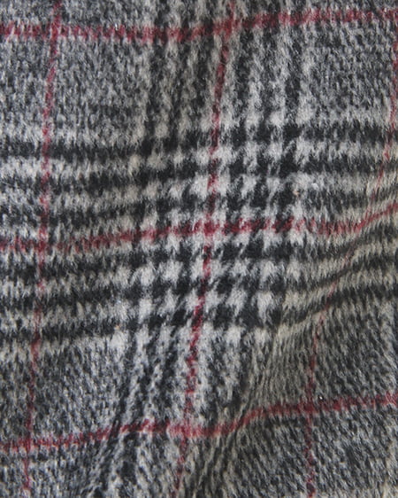 INGNI（イング） ハイネックニット＋チェック台形スカート／SET ﾎﾞﾙﾄﾞｰ/B