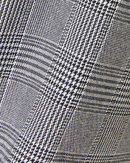 INGNI（イング） Vネックニット＋グレンチェックスカート／SET ｻｯｸｽ/B