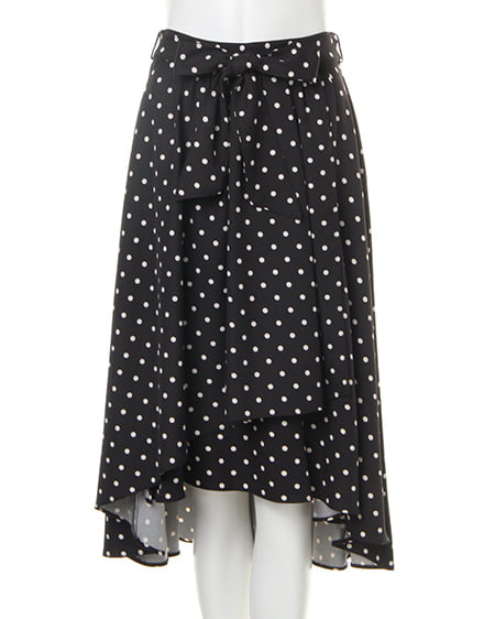 INGNI（イング） ヨークシアートップス＋イレヘムスカート／SET ｵﾌﾎﾜｲﾄ